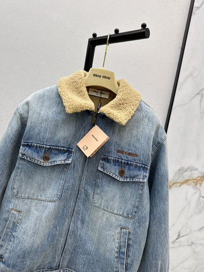 Miu 25fw denim jacket