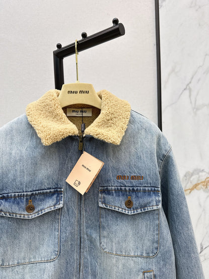 Miu 25fw denim jacket