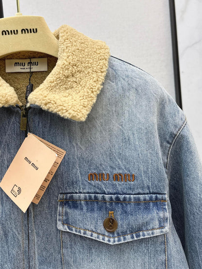 Miu 25fw denim jacket