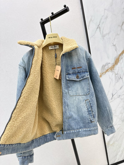 Miu 25fw denim jacket