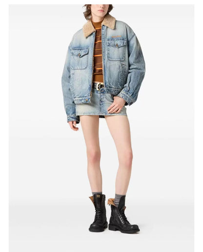 Miu 25fw denim jacket