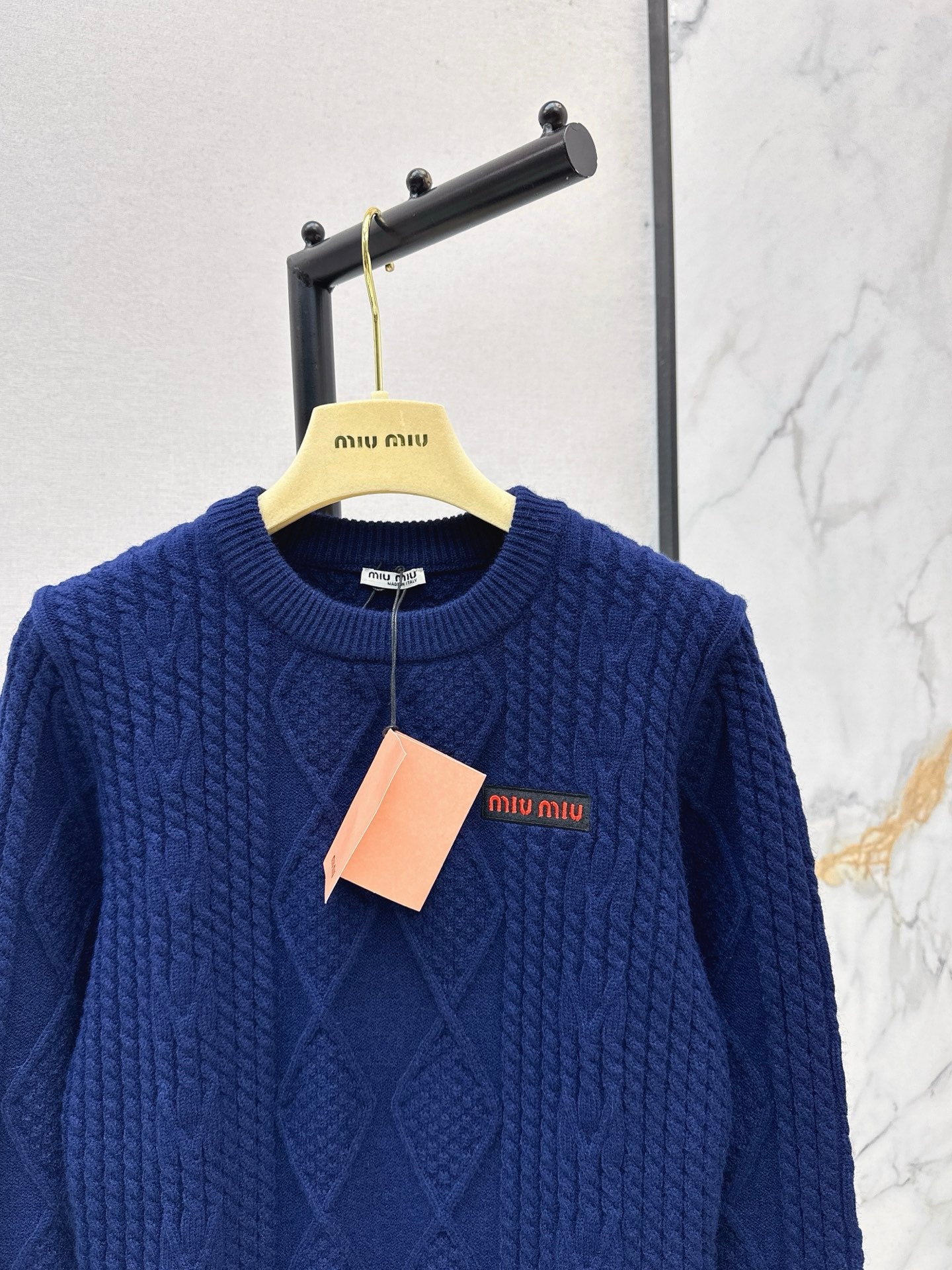 Miu 25fw wool sweater