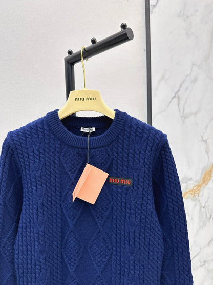 Miu 25fw wool sweater