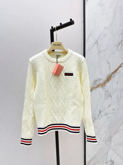 Miu 25fw wool sweater