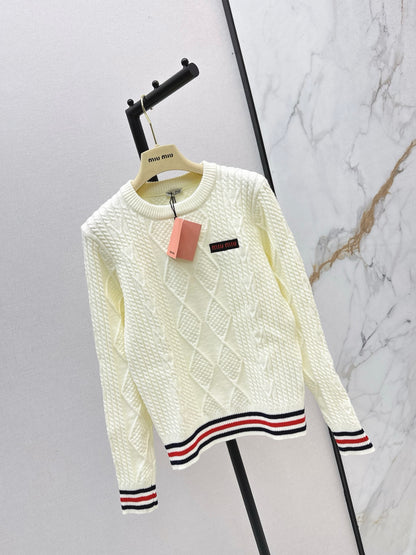 Miu 25fw wool sweater