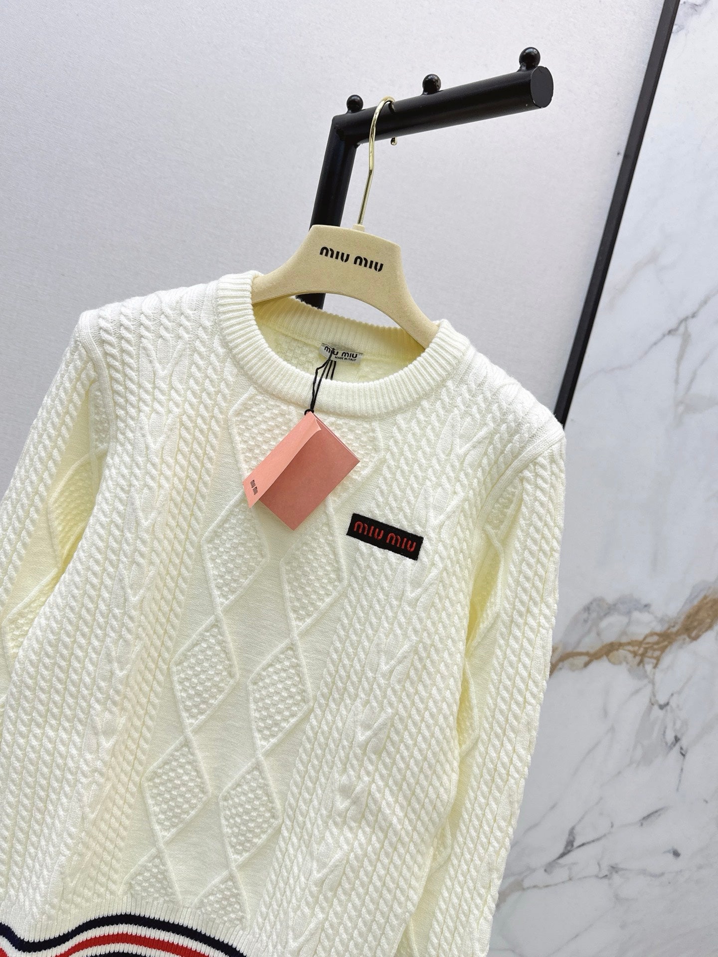 Miu 25fw wool sweater