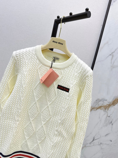 Miu 25fw wool sweater