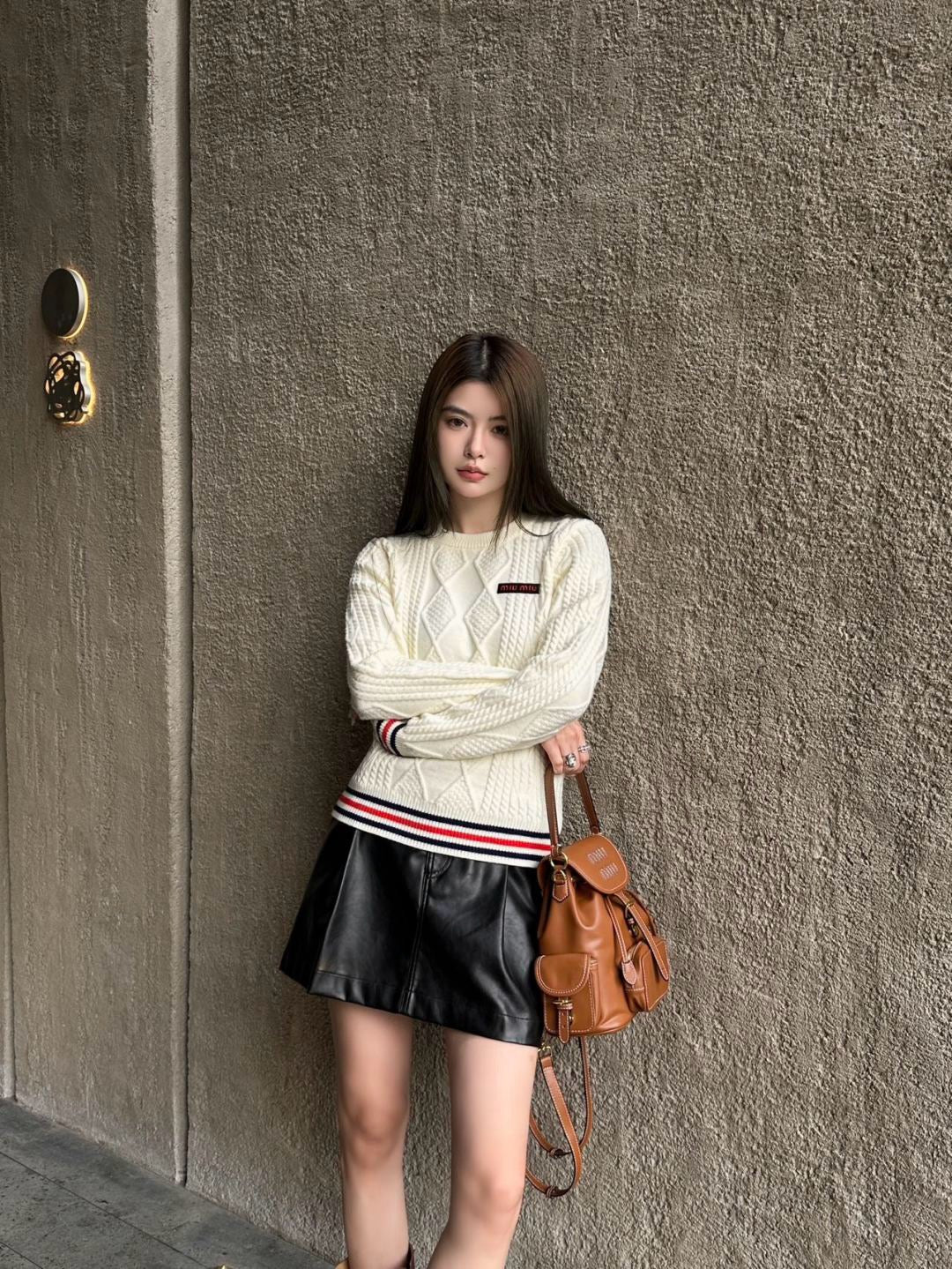Miu 25fw wool sweater