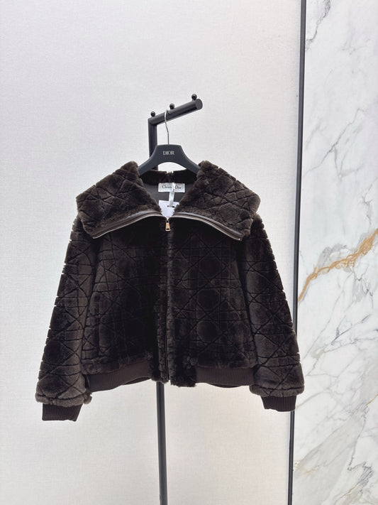 CD 25fw fur jacket