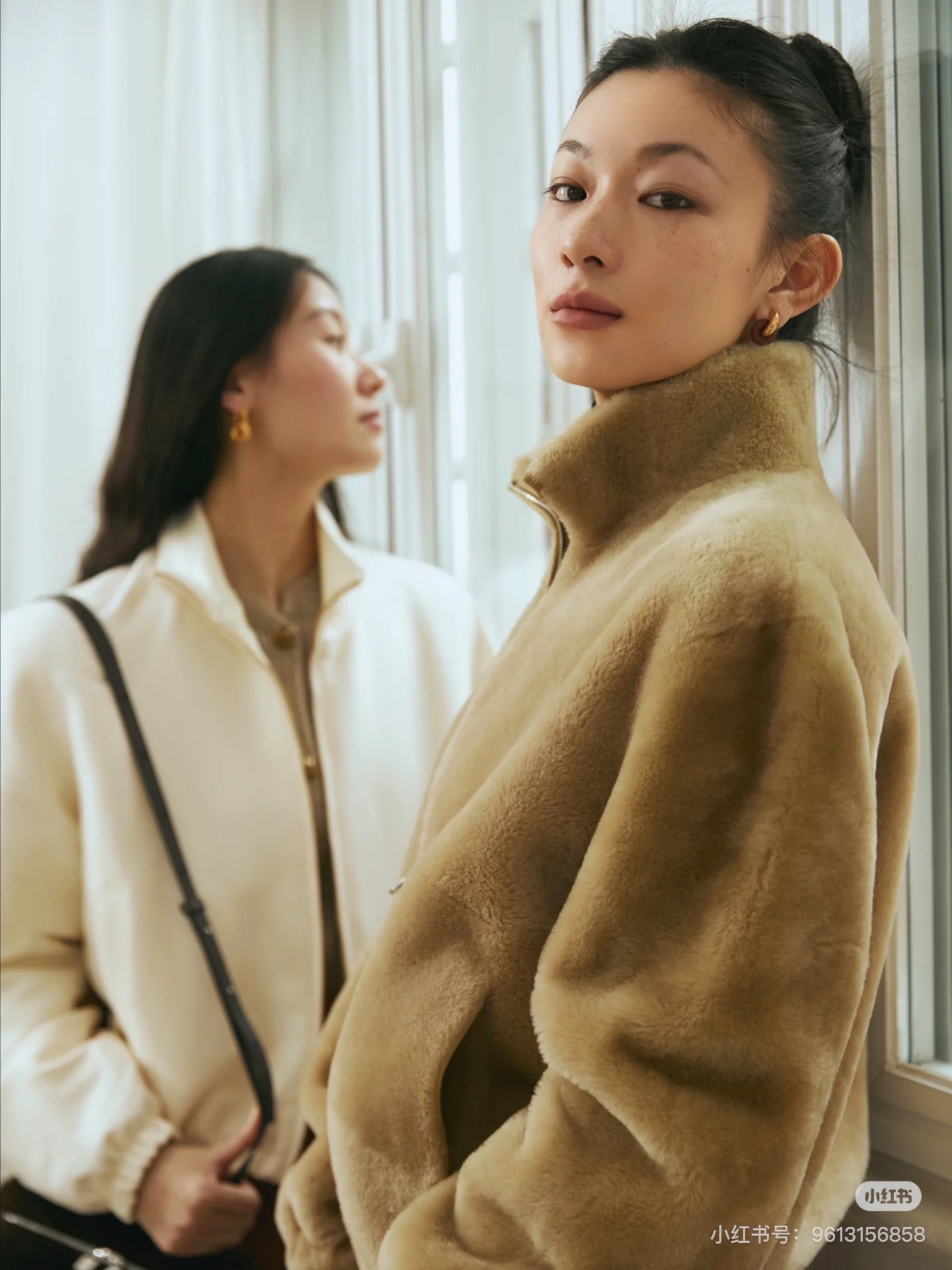 Loro 25fw fur jacket