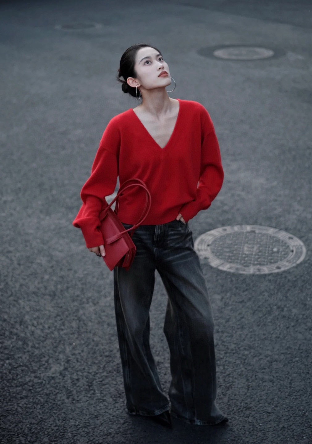 Row 25fw knit sweater