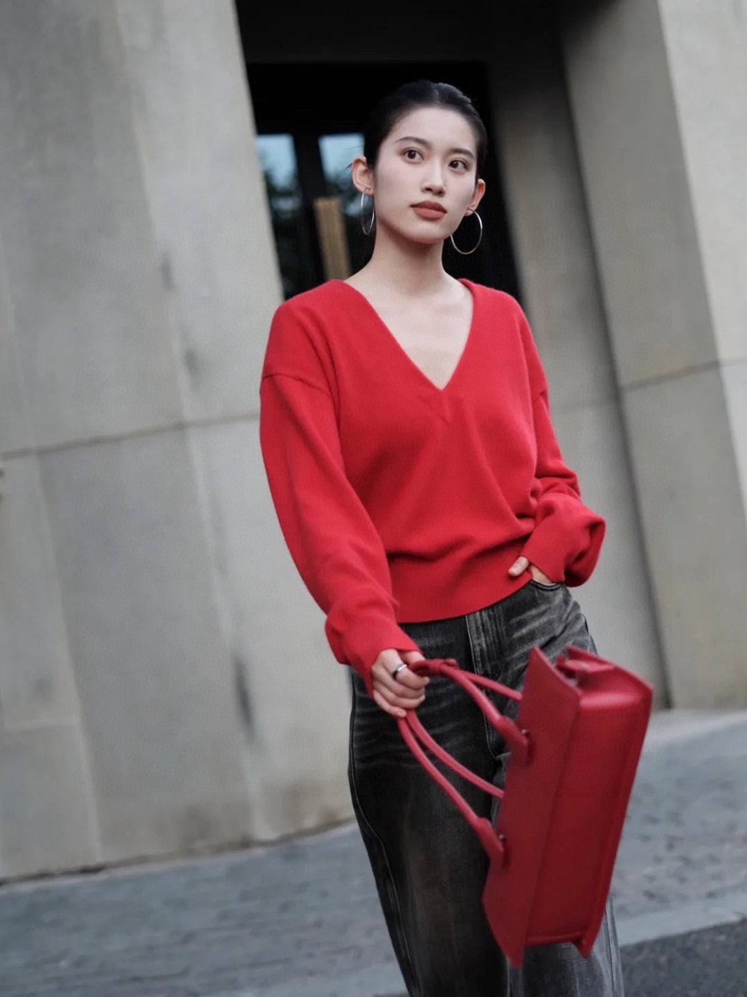 Row 25fw knit sweater