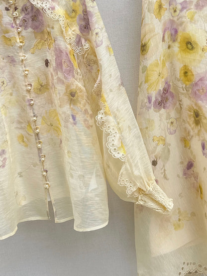 Zimm 25fw print shirt