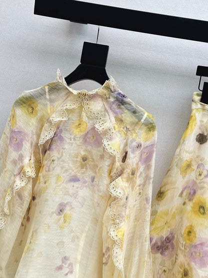 Zimm 25fw print shirt