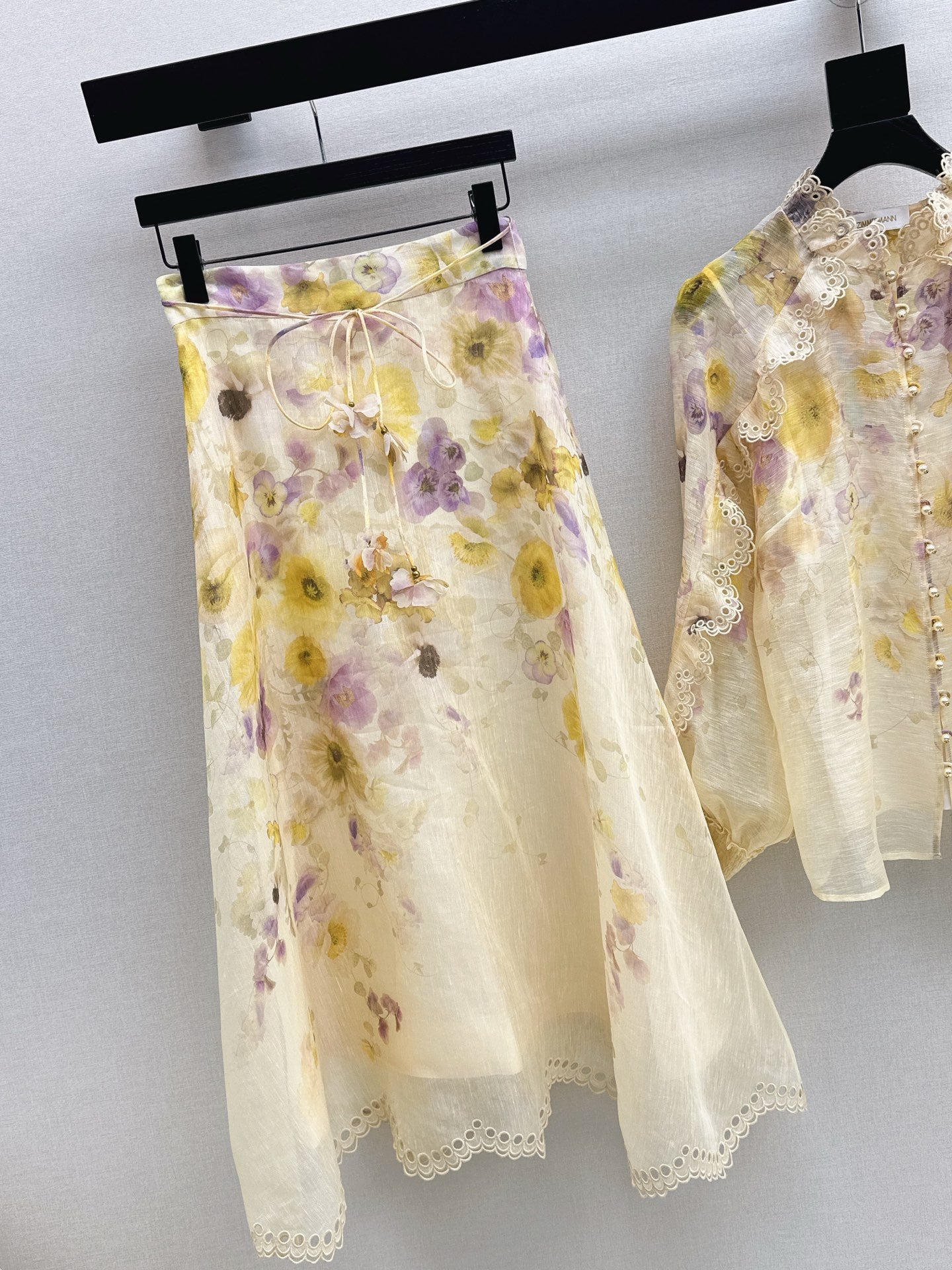 Zimm 25fw print skirt