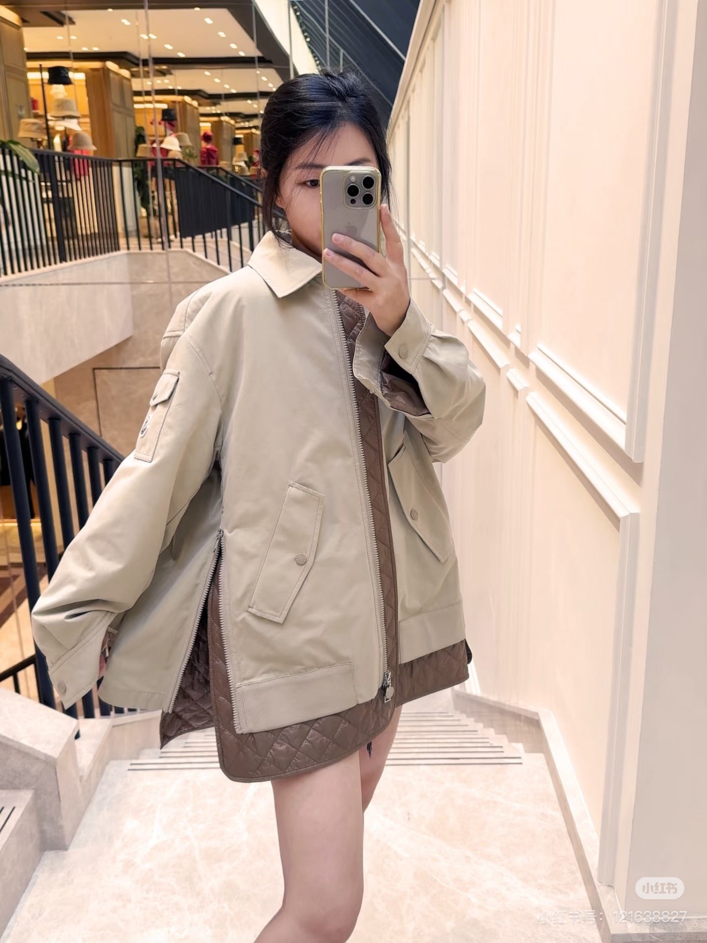 Monc 25fw quilted jacket