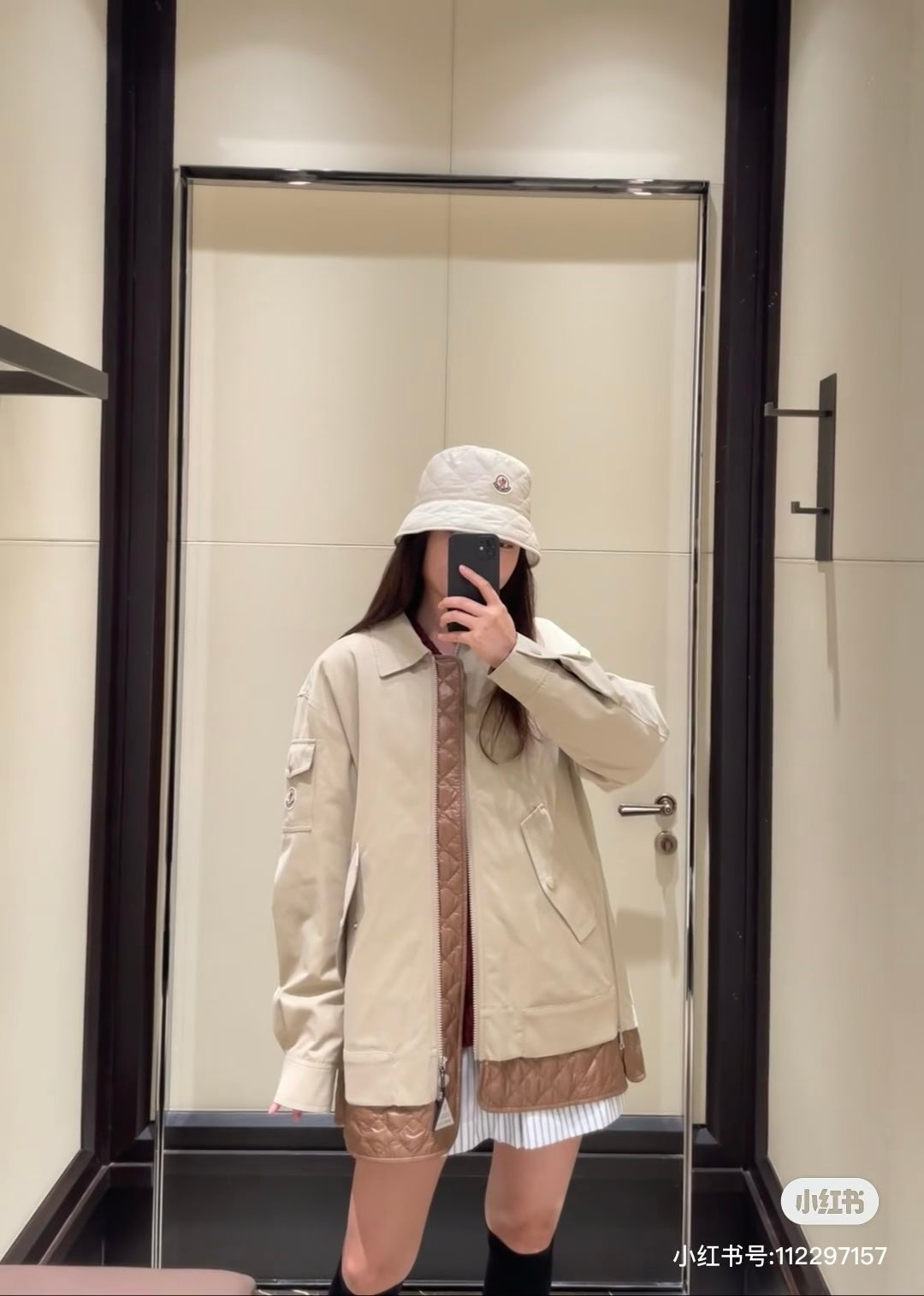 Monc 25fw quilted jacket