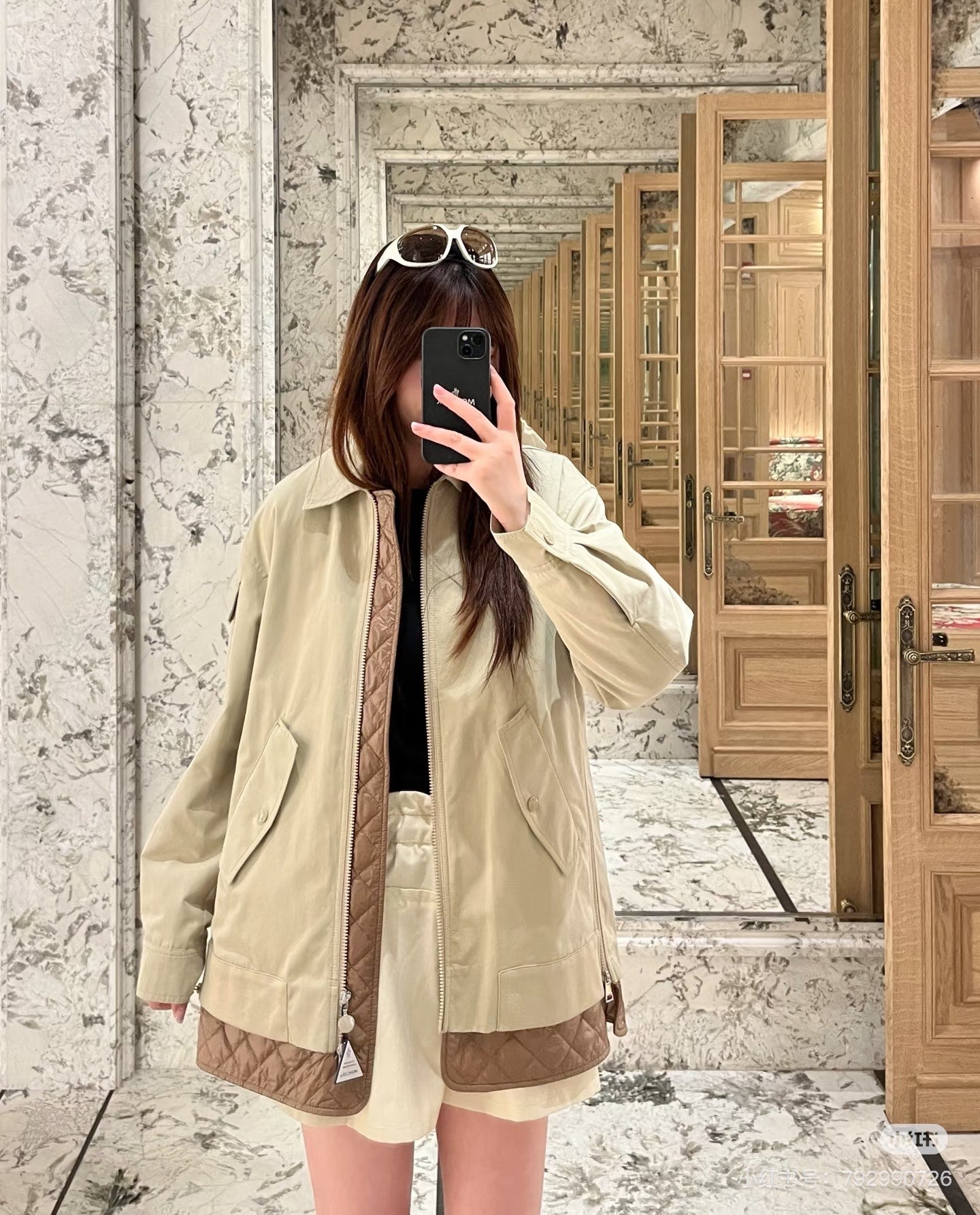 Monc 25fw quilted jacket