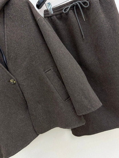 Max 25fw woolen suit