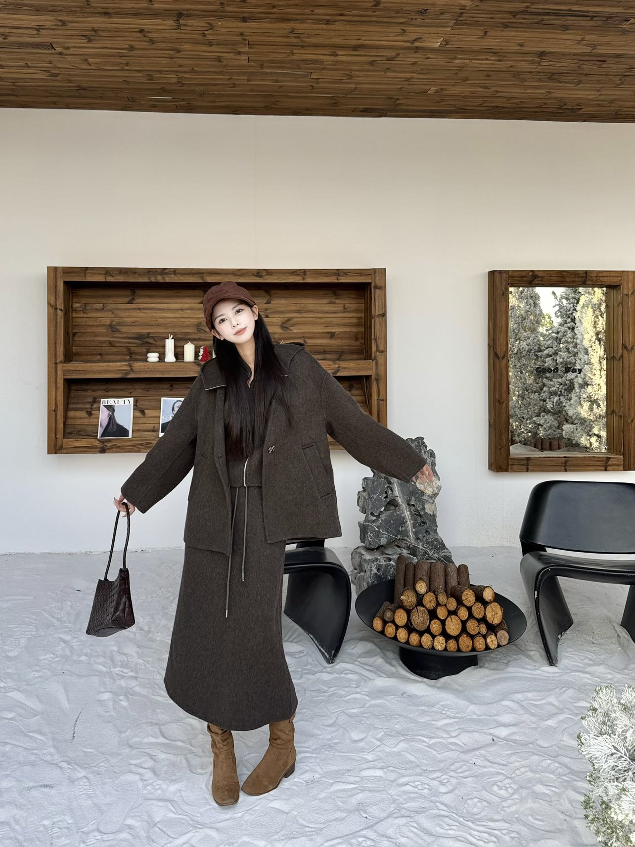 Max 25fw woolen suit