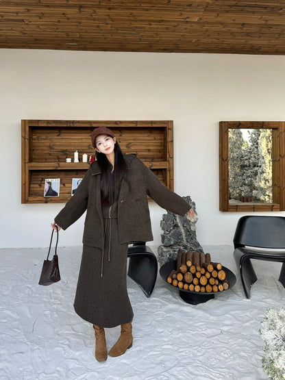 Max 25fw woolen suit