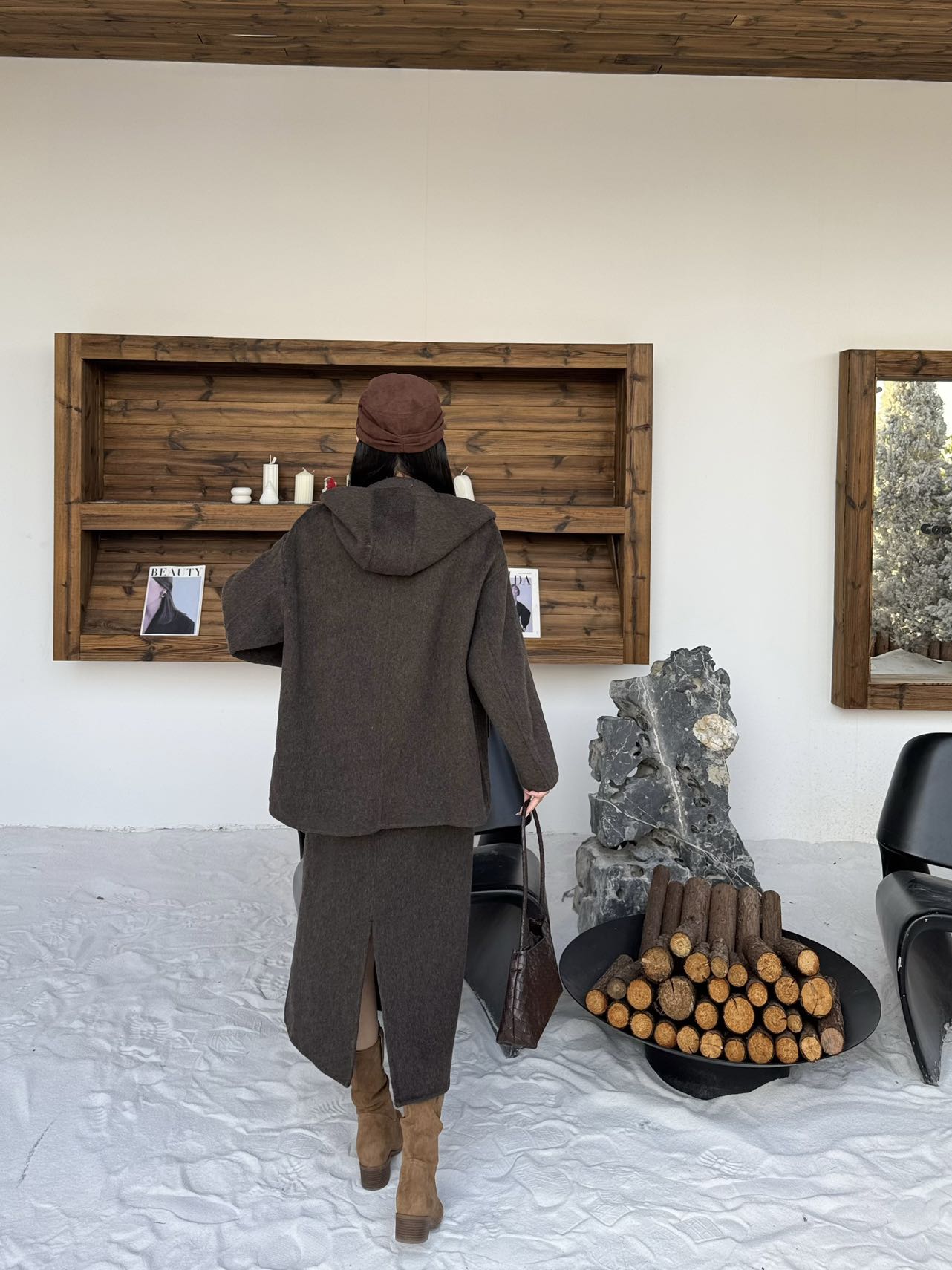 Max 25fw woolen suit