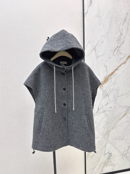 Brun 25fw hooded vest