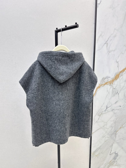 Brun 25fw hooded vest