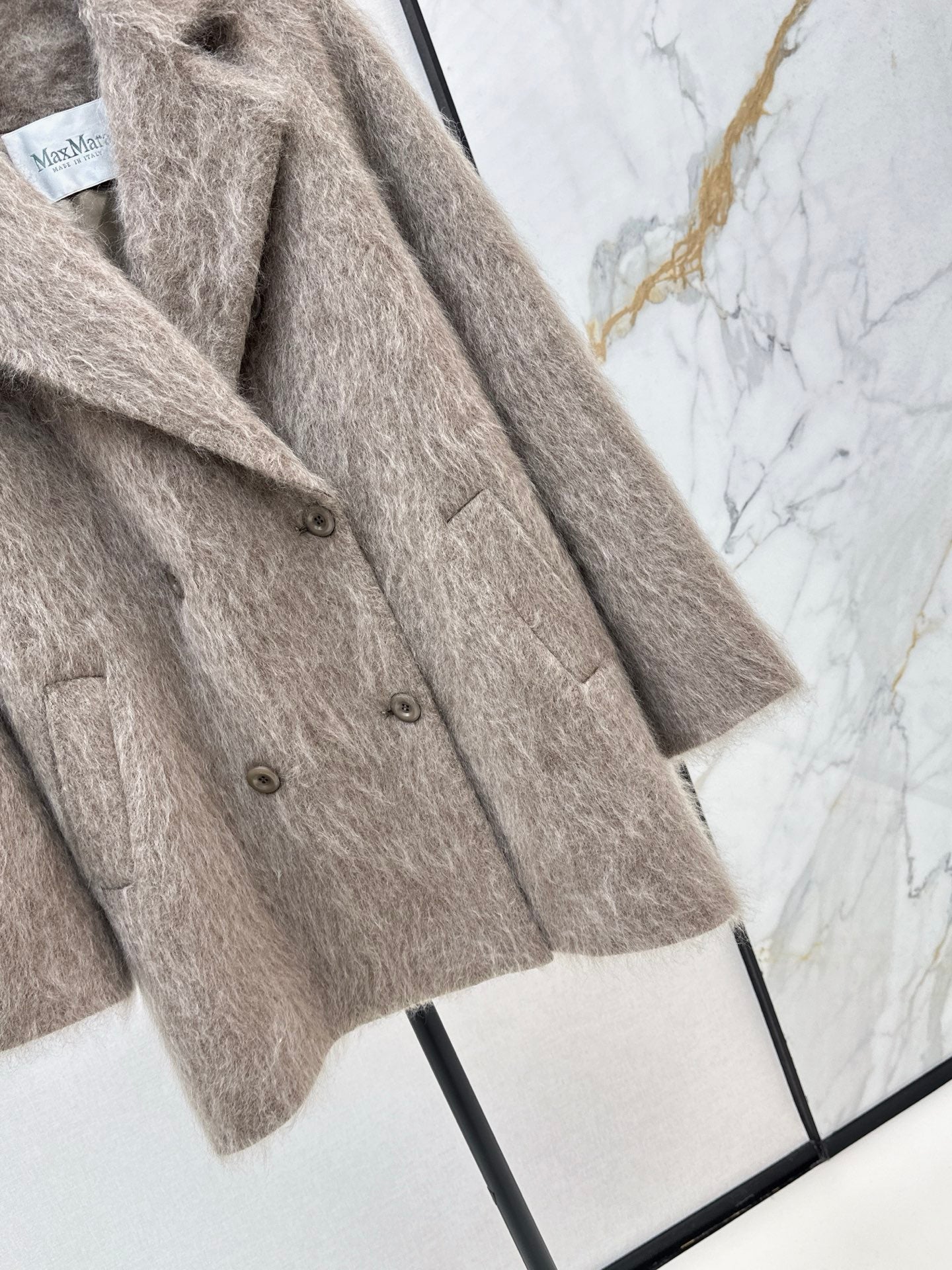 Max 25fw wool overcoats