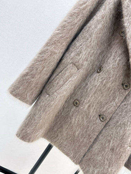 Max 25fw wool overcoats