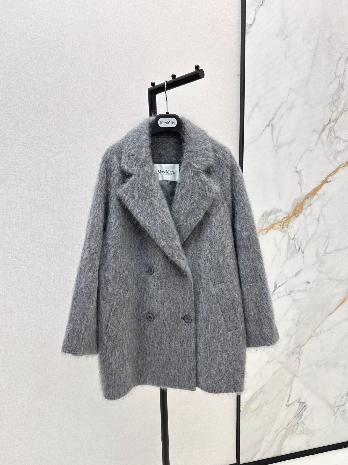 Max 25fw wool overcoats