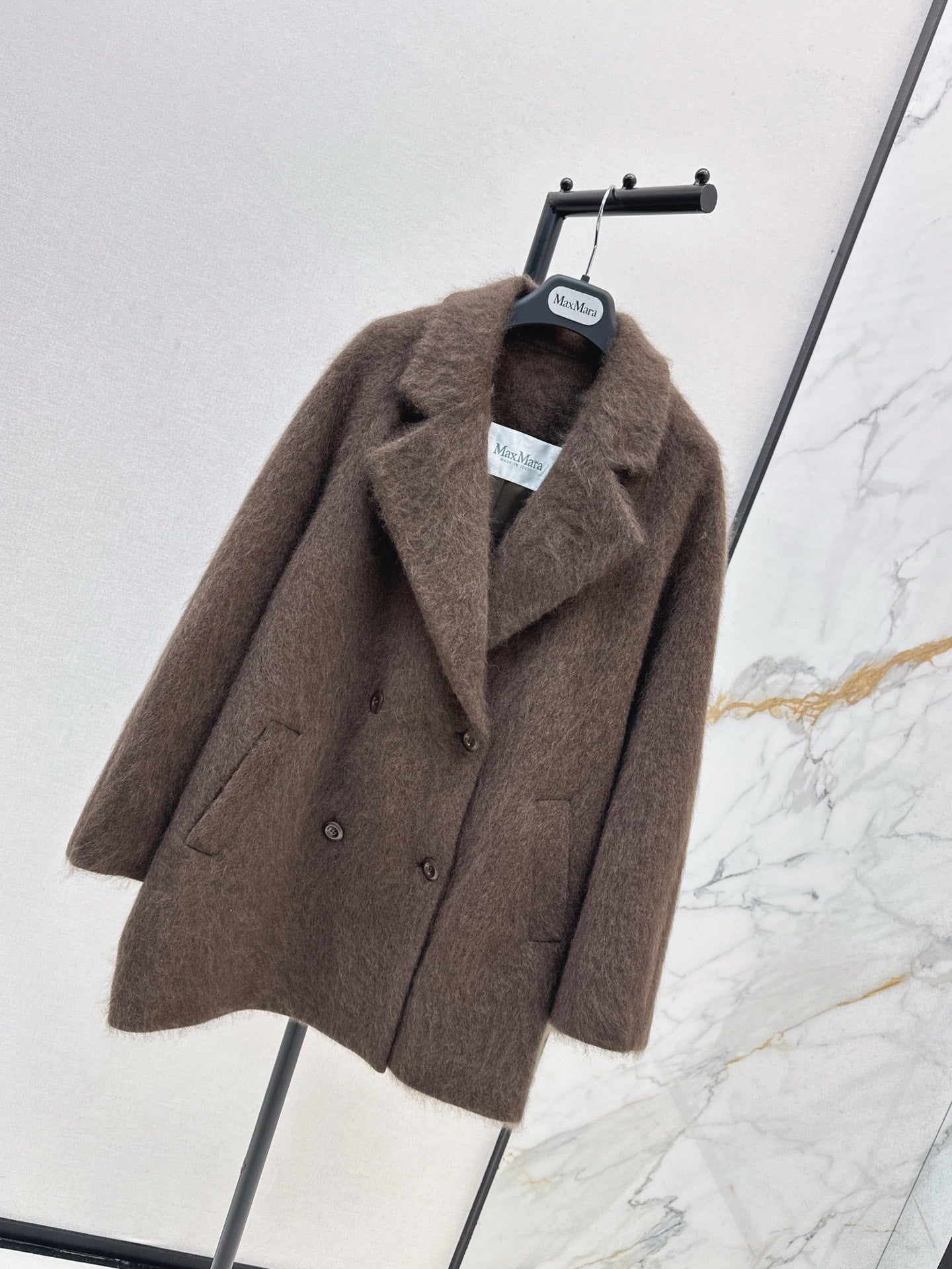 Max 25fw wool overcoats