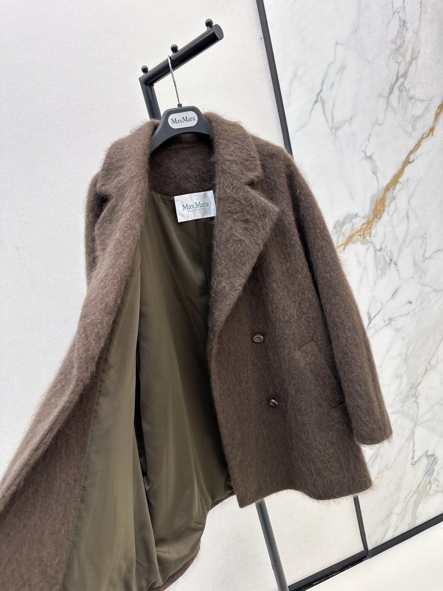 Max 25fw wool overcoats