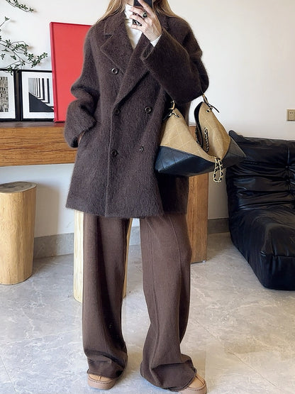 Max 25fw wool overcoats