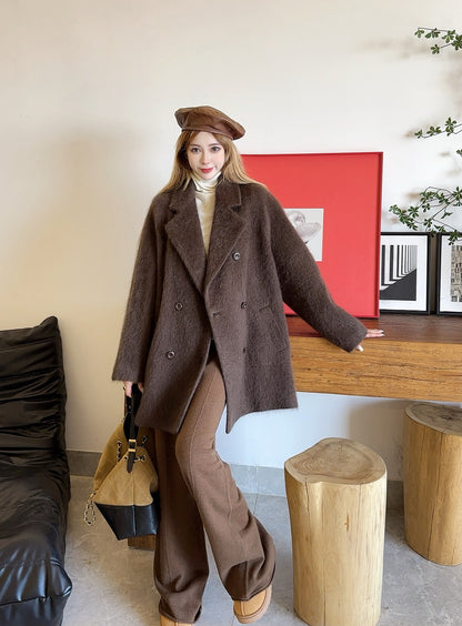 Max 25fw wool overcoats