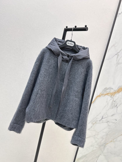 Max 25fw hooded jacket