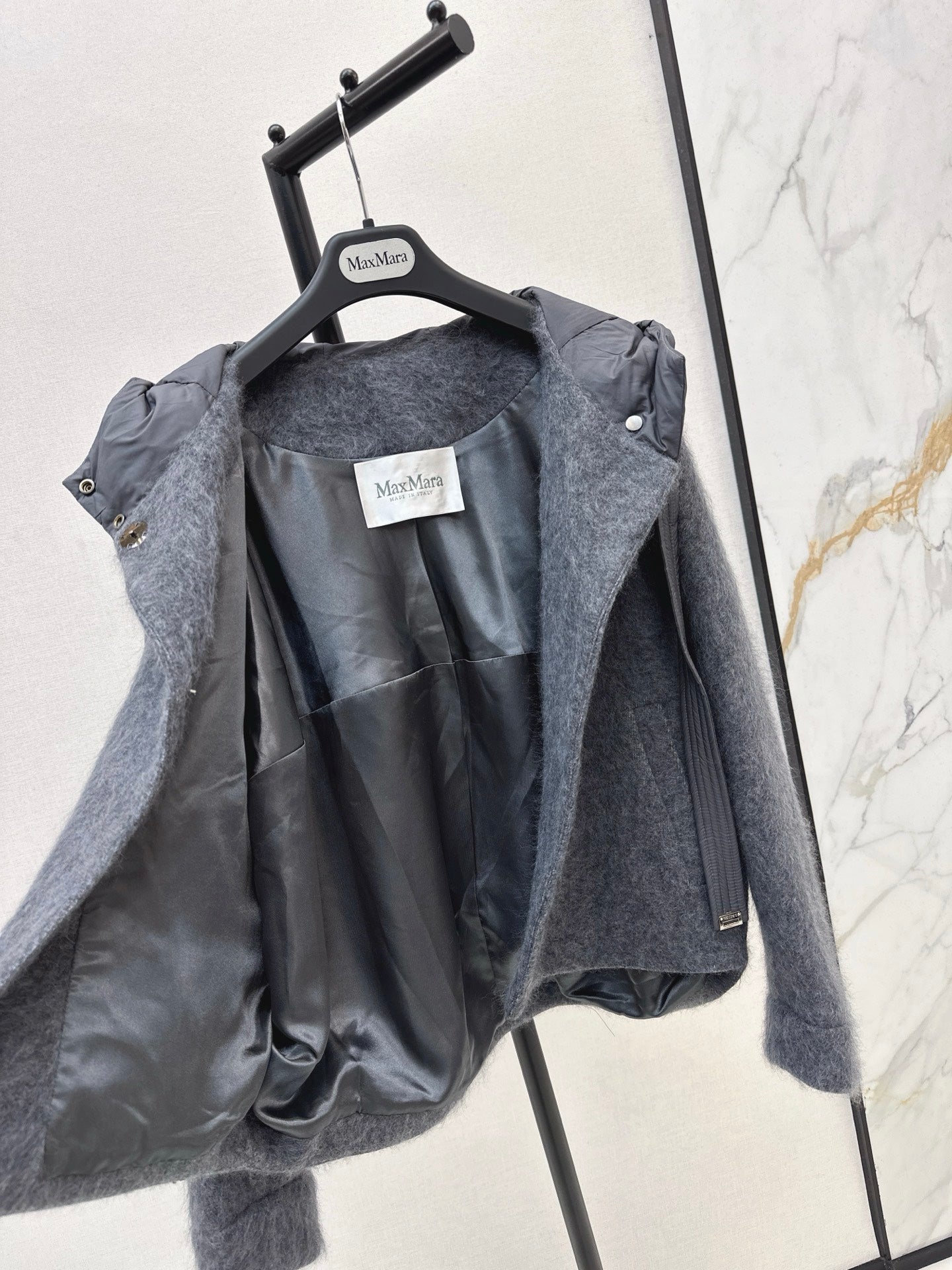 Max 25fw hooded jacket