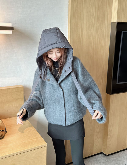 Max 25fw hooded jacket