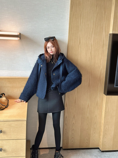 Max 25fw hooded jacket