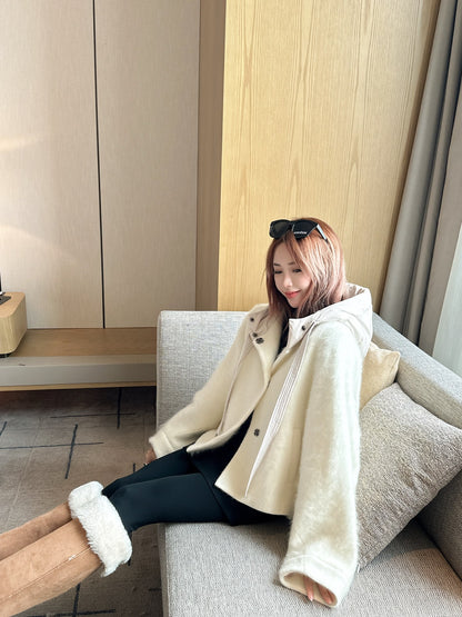 Max 25fw hooded jacket