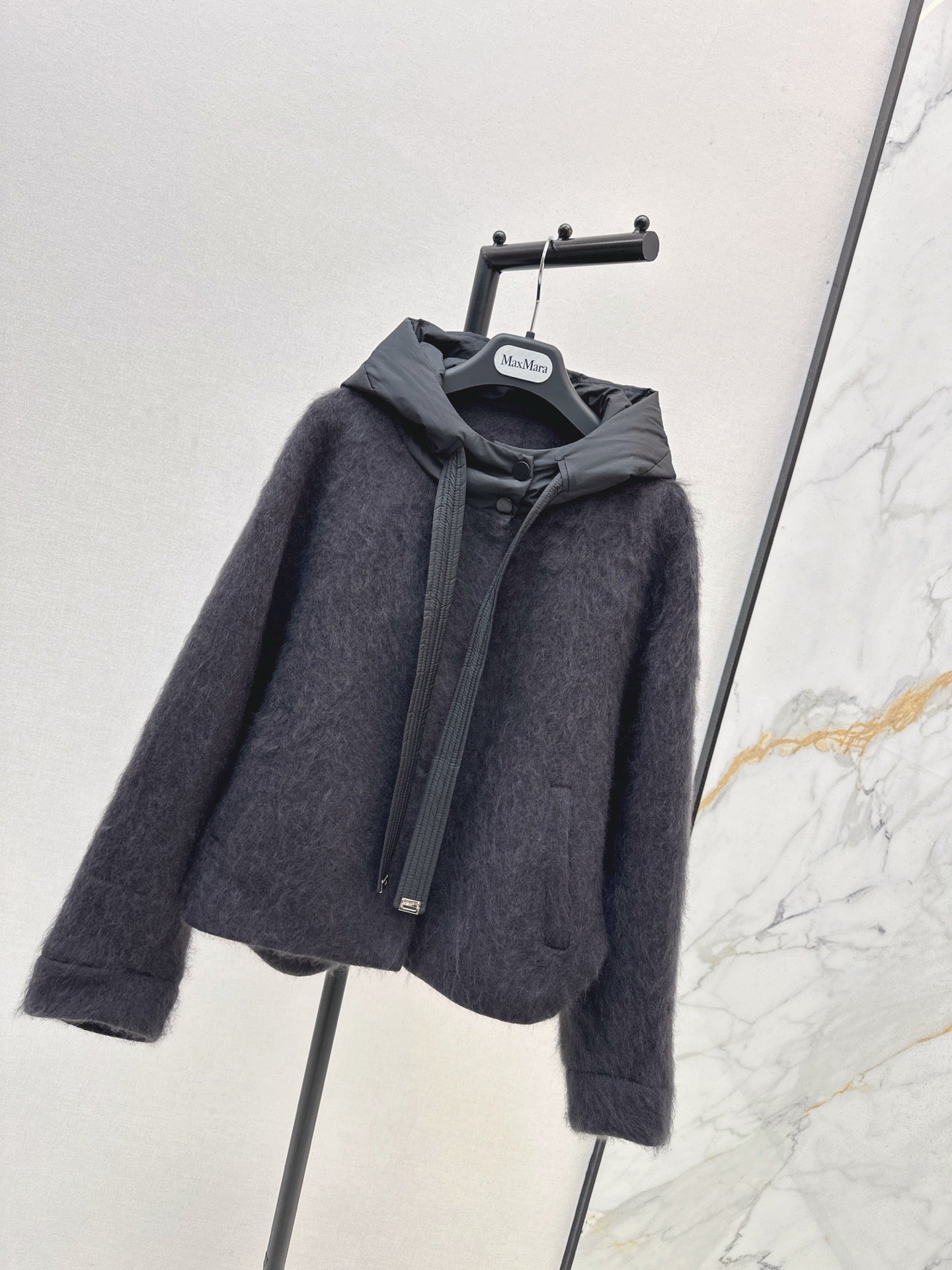 Max 25fw hooded jacket