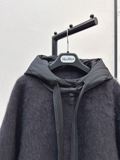 Max 25fw hooded jacket