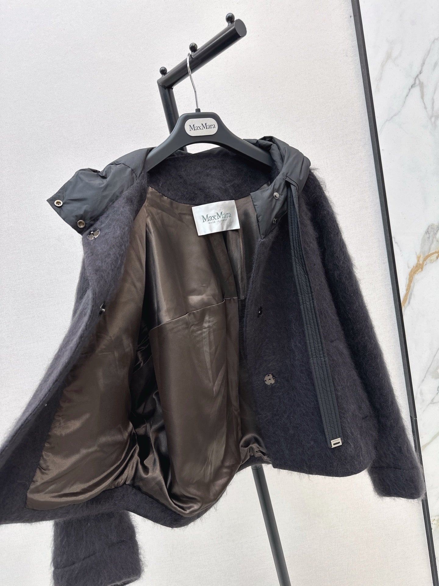 Max 25fw hooded jacket