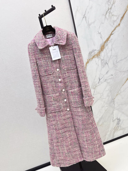 Chan 25fw tweed overcoats