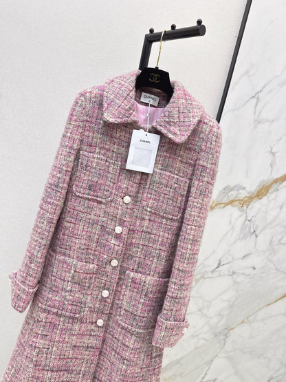Chan 25fw tweed overcoats