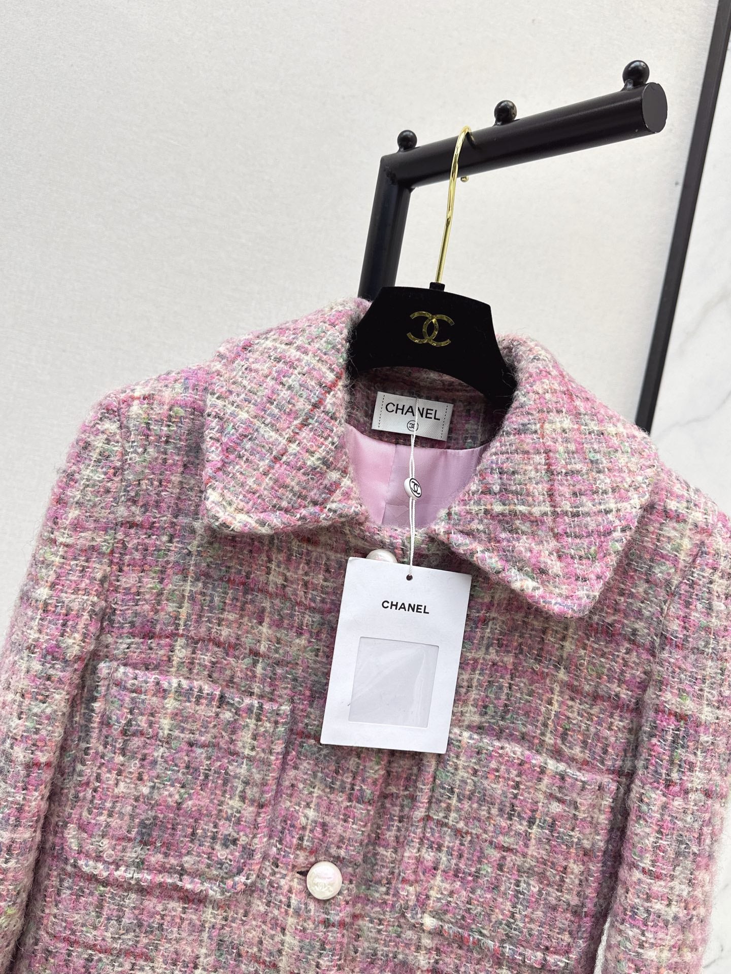 Chan 25fw tweed overcoats