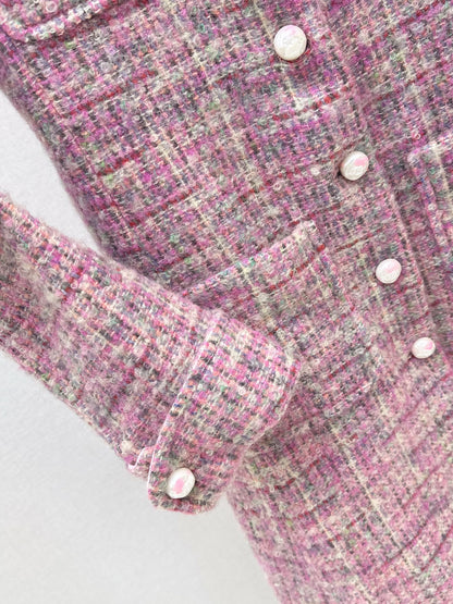 Chan 25fw tweed overcoats