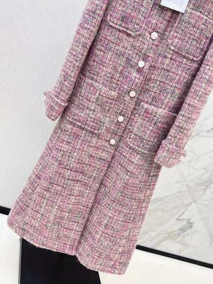 Chan 25fw tweed overcoats