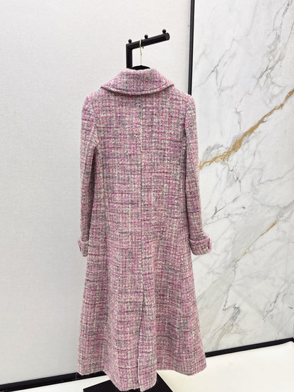 Chan 25fw tweed overcoats