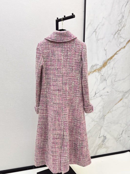 Chan 25fw tweed overcoats